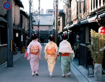 Kimono Geisha Japon Femme Japonaise